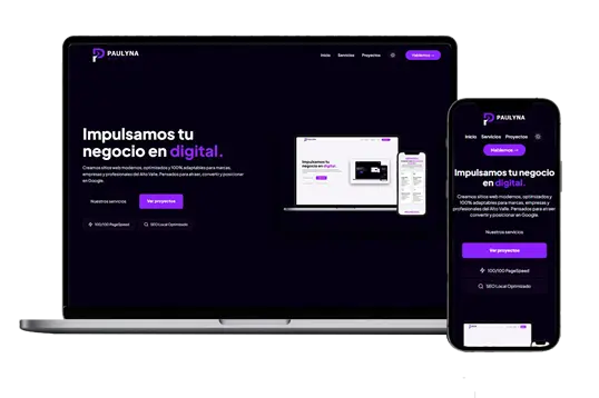 Muestrario de interfaces y diseños web profesionales