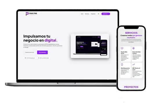 Muestrario de interfaces y diseños web profesionales
